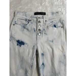 Veronica Beard Jeans Veronica Beard Debbie Skinny High Rise Tie Dye Jeans Womens
